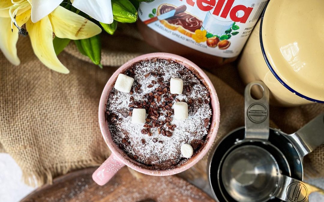 Nutella Mug Cake by Chef Kecik