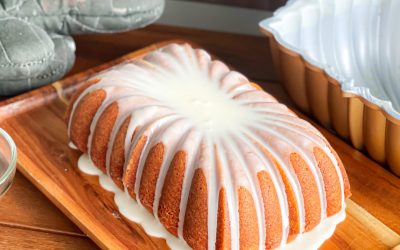 Orange Bundt Cake & Orange Glaze by Chef Kecik