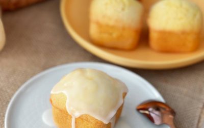 Mini Lemon Butter Cake & Lemon Glaze by Chef Kecik