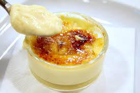 Durian Creme Brulee by Chef Kecik